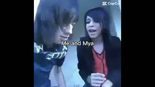 | Me and Mya for no reason | #edit #capcut #memes #funny