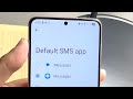 How To Change Default Messaging App On Android!