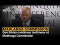 Madlanga Commission | Gen Sibiya continues testimony at Madlanga Commission