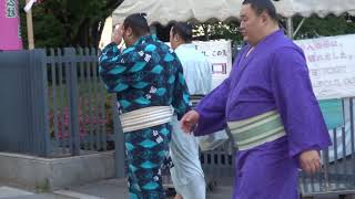 【大相撲 夏場所】11日目 力士出待ち 玉鷲 両国 東京Grand Sumo Tournament 2019/05/22 Ryougoku Tokyo,Japan #大相撲 #夏場所 #五月場所