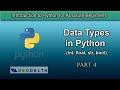 Lesson 4- Basic Data Types in Python (int, float, str, bool)
