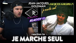 Jean-Jacques Goldman Reaction Je marche seul (An 80s GREAT!) | Dereck Reacts