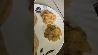 সোমবার স্পেশাল দুপুরের থালি 🤤🍱🍽️ #shortsvideo  #bengali #rasepi #thali