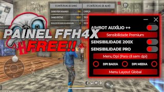 SAIU!! PAINEL FFH4X INJECTOR FREE VIA SHIZUKU!!📂 LINK DIRETO MEDIAFIRE ✅️