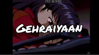 Gehraiyaan lyrics|| AMV || Deepika Padukone || Amazon Prime India ||