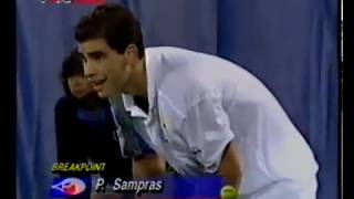 US Open 1993 QF Sampras vs Chang (2/2)