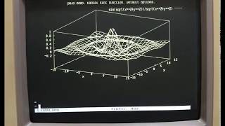 GNUPLOT on VT-330 ReGIS