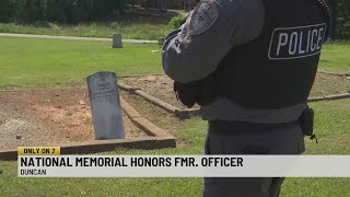 Fallen Duncan police officer to be inducted into national memorial