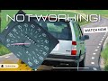 Volvo 940 speedometer repair