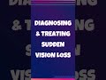 Vision Loss, Diagnosing and Treatment