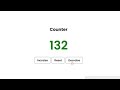 Simple Counter | Javascript Beginner Project Tutorial