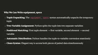 Learn about automatic tuple creation in Python - From course I built 2 years ago #python
