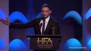 Jamie Bell Accepts the New Hollywood Award - HFA 2017