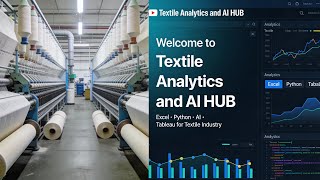 "Textile Analytics and AI HUB – Channel Introduction"