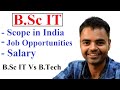 B.Sc IT Course Details in Hindi, Scope in India, Salary, Job Opportunities, Best College