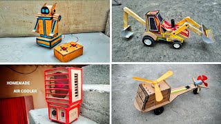4 Amazing DIY TOYs | Amazing Diy Toys ideas | Homemade Inventions