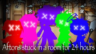 Aftons stuck in a room for 24 hours (READ DESCRIPTION)