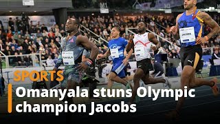 Omanyala beats Italian champion Marcell Jacobs in 60m dash