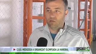 C S S  MEDGIDIA A ORGANIZAT OLIMPIADA LA HANDBAL