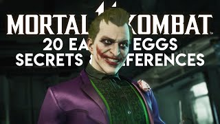 MORTAL KOMBAT 11 (The Joker) - 20 Easter Eggs, Secrets & References