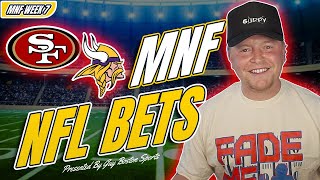 49ers vs Vikings Monday Night Football Picks | FREE NFL Best Bets, Predictions, and Player Props