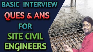 Interview Que & Ans for Site Civil Engineers asked in TATA Shapoorji L&T| Learning Civil Technology