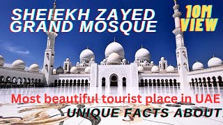 Sheikh Zayed Grand Mosque Abudhabi Full tour day \u0026 night overview dress code/entry method Everything