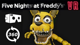 🧸 VR 360 Video Five Nights at Freddy's Help Wanted Jumpscare FNAF 3D Virtual Reality Horror PSVR