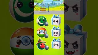 Why Did This Mysterious Gift Box Betray India? #countryballs #countries #shortsvideo