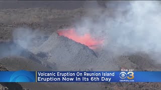Volcanic Eruption On Reunion Island Now In Its 6th Day