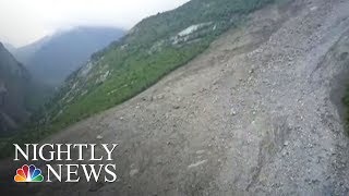 China Landslide: At Least 15 Dead, 140 Buried In Sichuan Mountain Village | NBC Nightly News