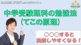 理科のコツ（てこの原理）【受験理科専門塾「しゅん吉クエスト」】