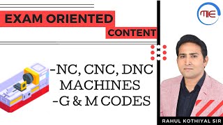 NC, CNC and DNC for ISRO (LPSC) UPPSC AE, UPSSSC, NPCIL, NCL, RRB