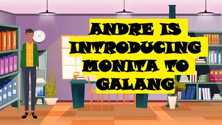 Andre is introducing Monita to Galang - English Conversation