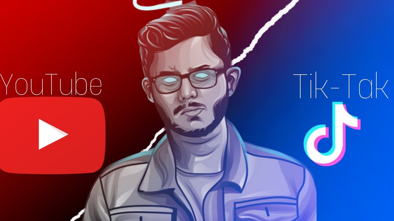 Youtube Vs Tik Tak By Carry Minati Whatsapp Status Youtubvstiktak