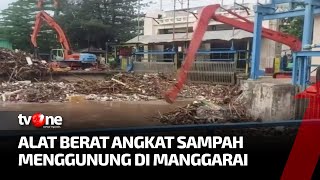 Penampakan Tumpukan Sampah di Pintu Air Manggarai | Kabar Petang tvOne