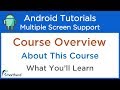 Android Multiple Screen Support Tutorials: [ FREE COURSE ] Overview #0