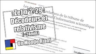 Zététique et Journalisme - #2-29 - Décodeurs et relativisme