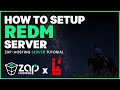 Setup a RedM Server IN ONE MINUTE! | WORKING 2025