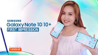 Samsung Galaxy Note 10 & Note 10+ First Impression ( Myanmar )