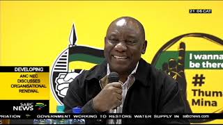 No more "secret meetings" between all ANC leaders