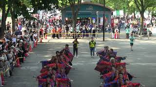 【公式】有閑踊り子一座飛舞人　華紡ぎ　原宿表参道元氣祭スーパーよさこい　NHK前ストリート　1日目