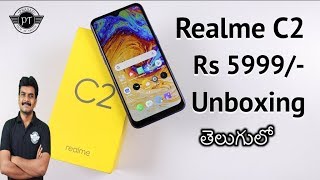 Realme C2 Unboxing \u0026 initial impressions ll in Telugu ll