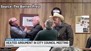 Heated argument caught on video in Enigma first city council meeting of 2025