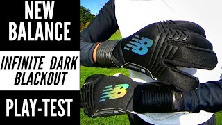 New Balance Infinite Dark Blackout Goalkeeper Glove Review \u0026 Play-test