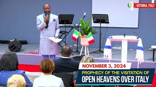 PROPHECY OF A VISITATION OF OPEN HEAVENS COMING TO ITALY