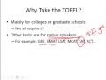 1 Overview of the TOEFL