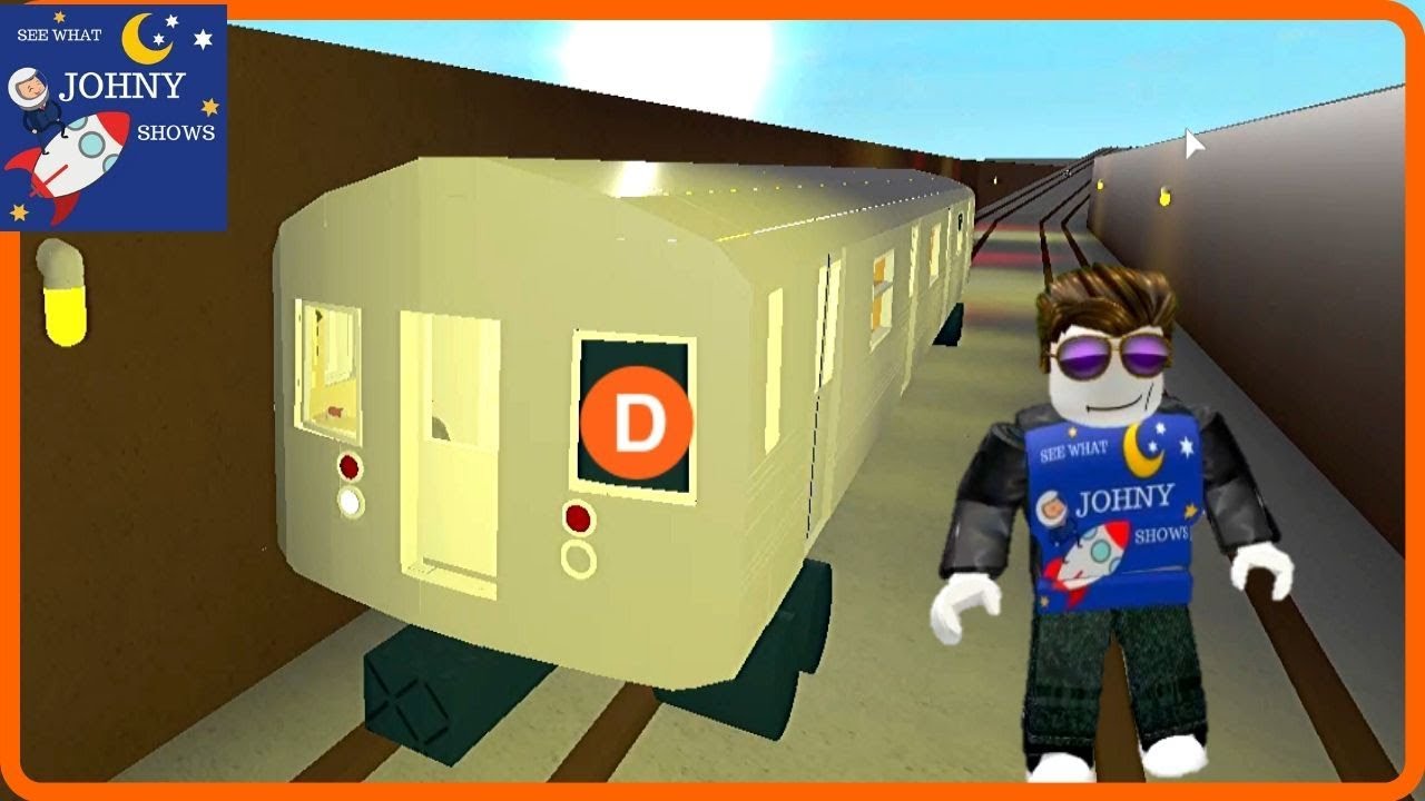 Johny Shows Roblox MTA SUBWAY TRAIN Bridges & Tunnels - YouTube