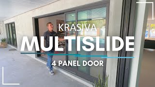 4 Panel Multi-Slide Door Example