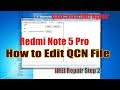 Redmi Note 5 Pro - How to Edit QCN File - IMEI Repair Step 2